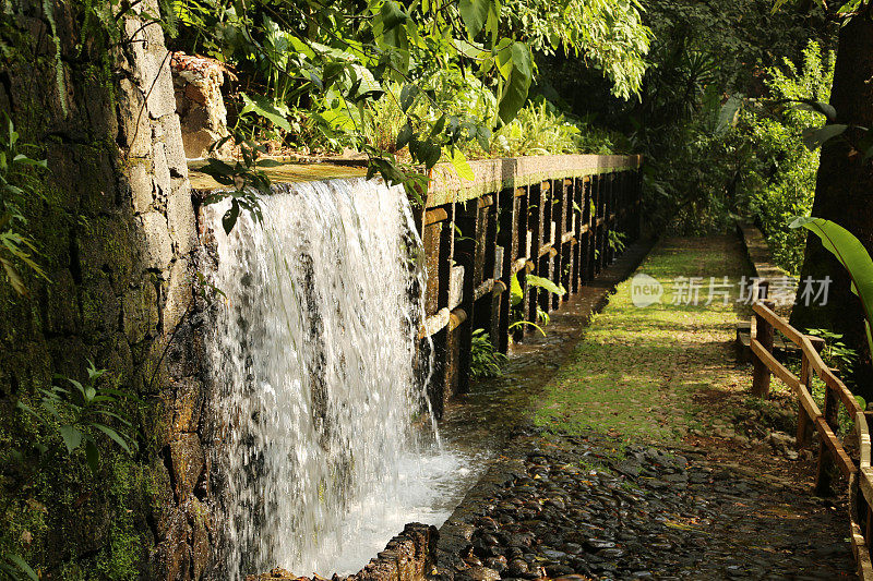 Uruapan, cupatitzi的barranca。